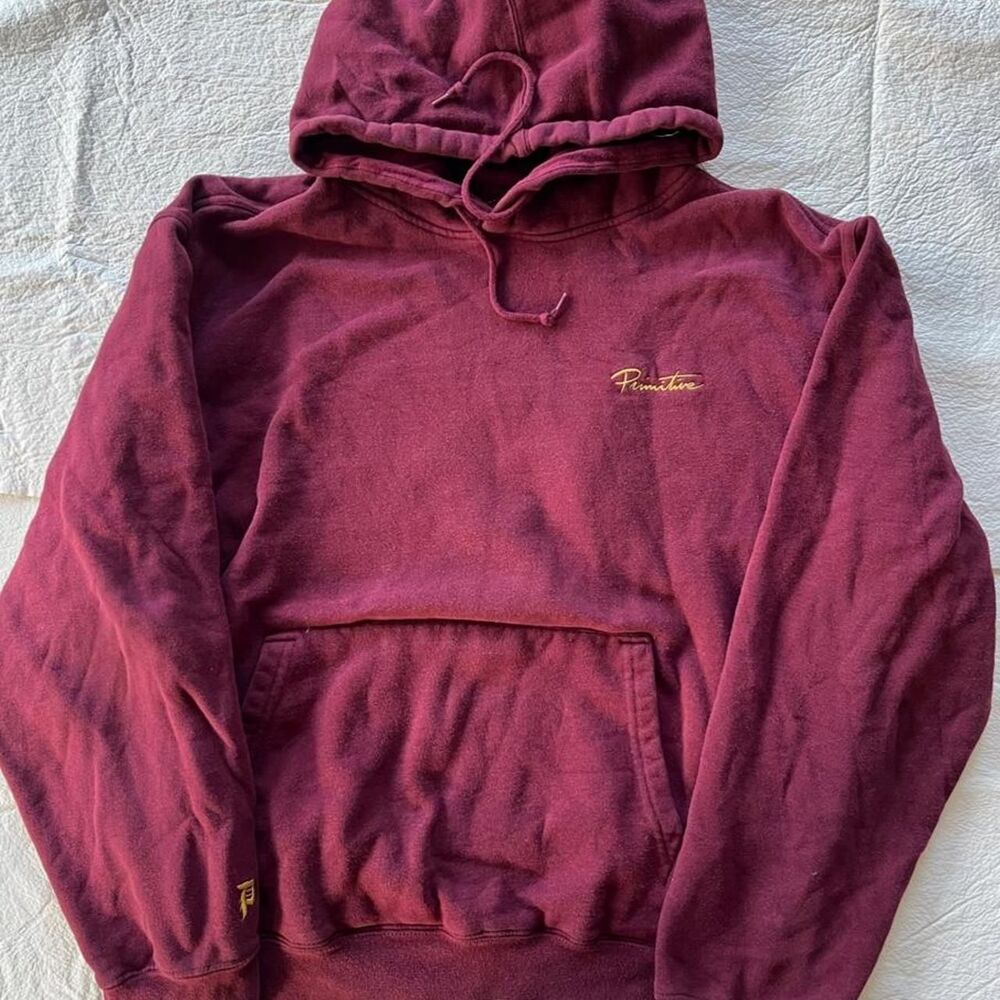 Primitive Men's Burgundy Hoodie